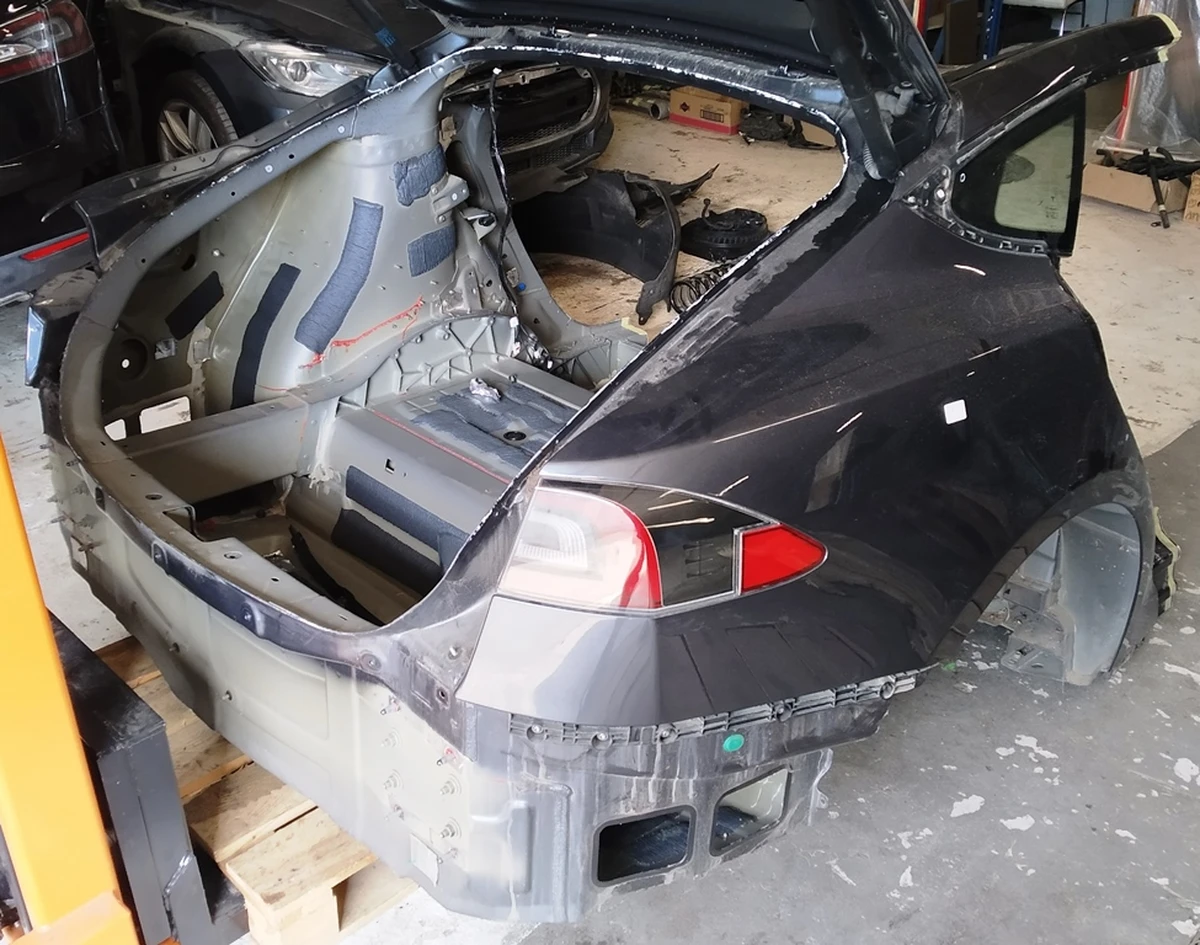 Rear body panel kit (rear) AWD/RWD assembly Tesla model S REST 1024207-S0-B