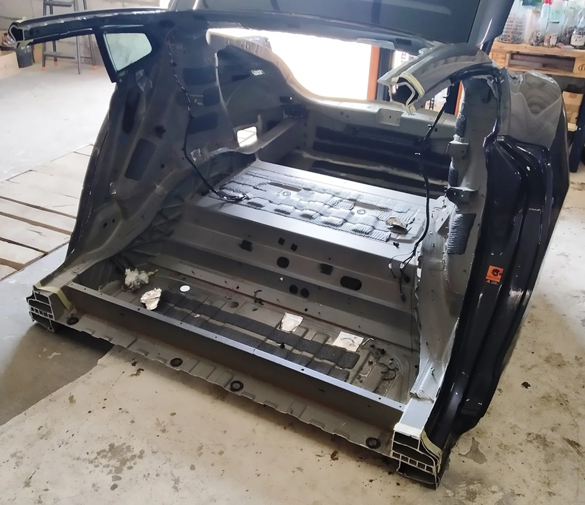 Rear body panel kit (rear) AWD/RWD assembly Tesla model S REST 1024207-S0-B