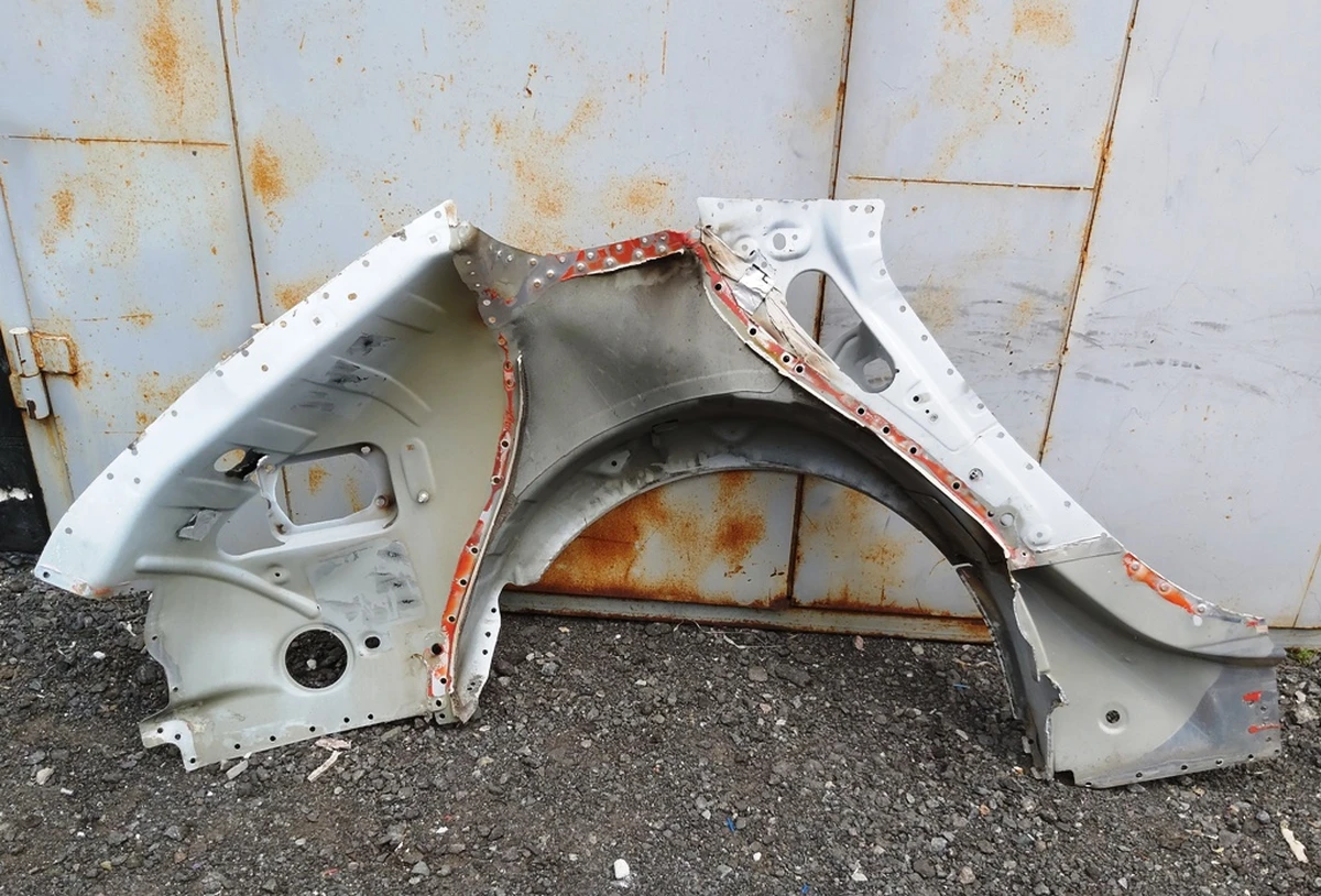 21 Четверть задняя левая стакан наружная стенка RWD Tesla Model S, Model S REST 1024368-S0-A