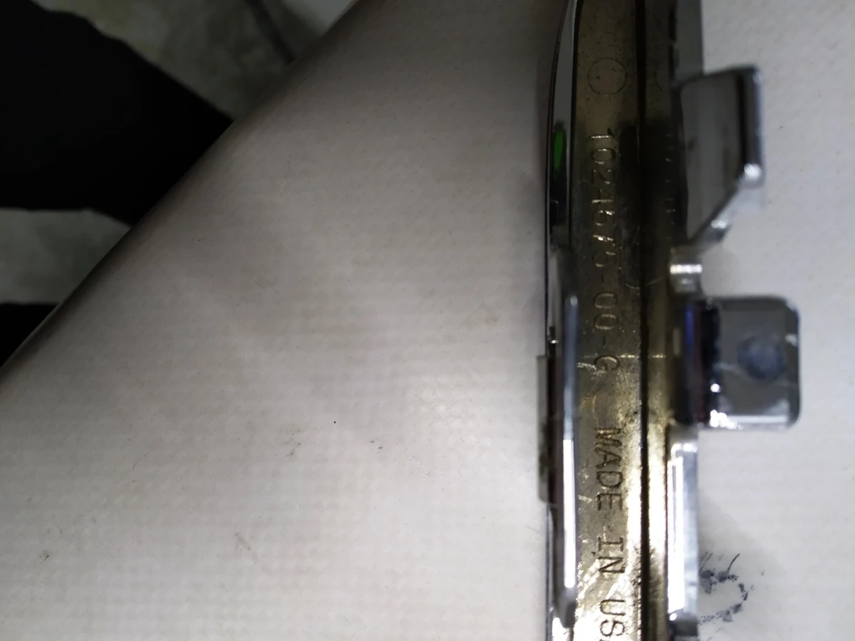 5 Молдинг накладки порога левого (пластик хром) Tesla model S, model S REST 1024575-00-G