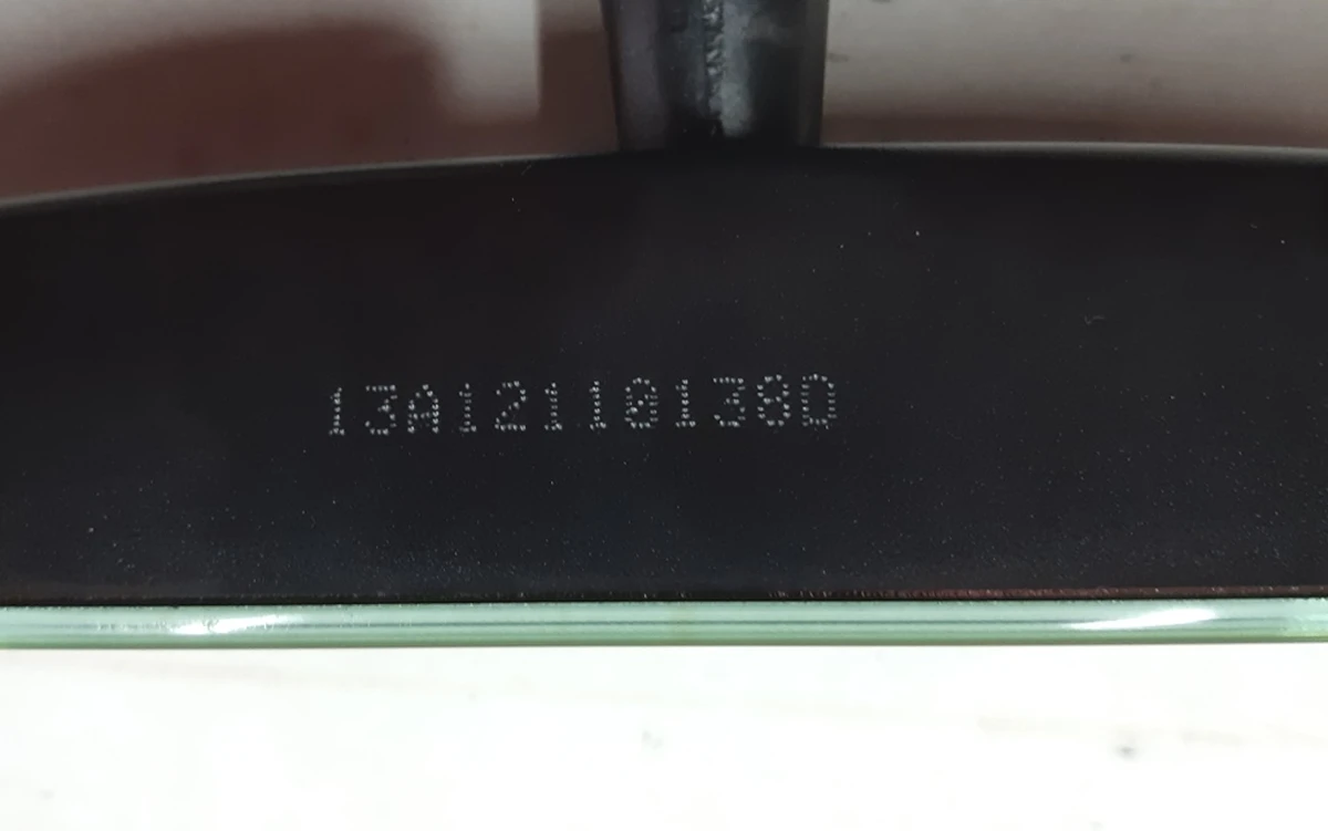 6 Rear view mirror BASE (Zn) Tesla model S 1025114-01-A