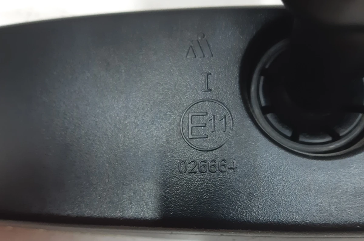 6 Rear view mirror BASE (Zn) Tesla model S 1025114-01-A