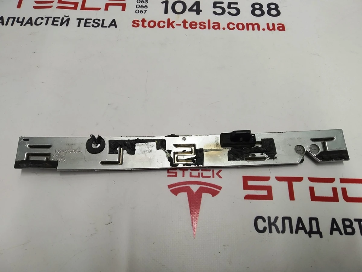 10 Літери TESLA накладки кришки багажника хром Tesla model S, model S REST 1026649-02-E