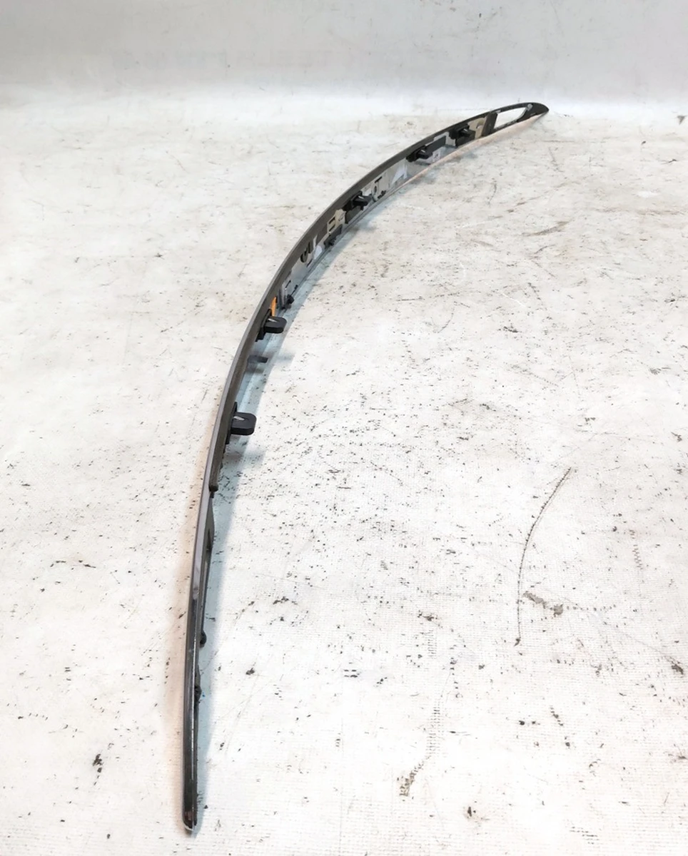 10 Накладка TESLA кришки багажника хром (з літерами) з пошкодженням Tesla model S, model S REST 1026649-00-E