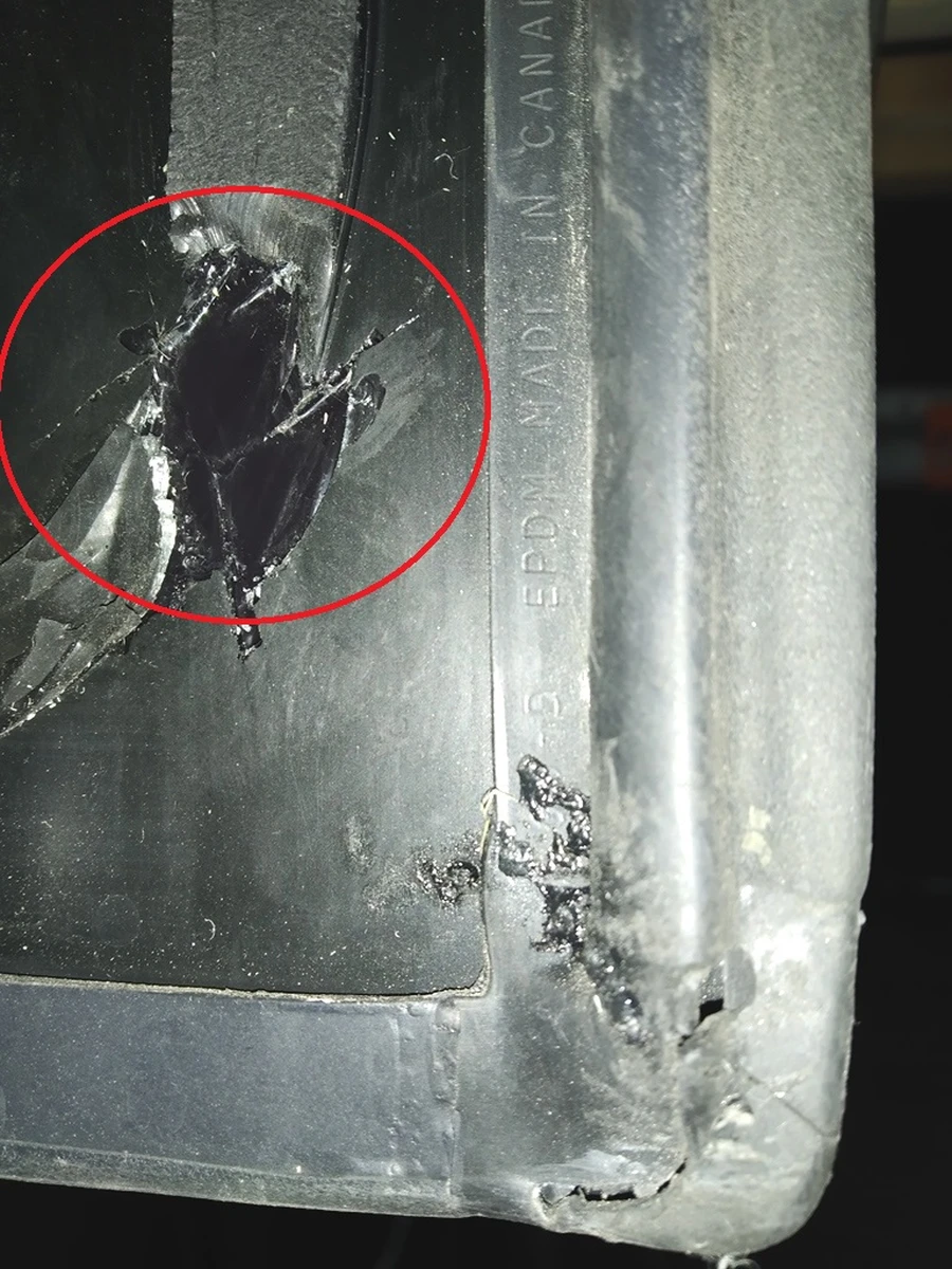 4 Скло панорами з пошкодженням Tesla model S 1026853-S0-B