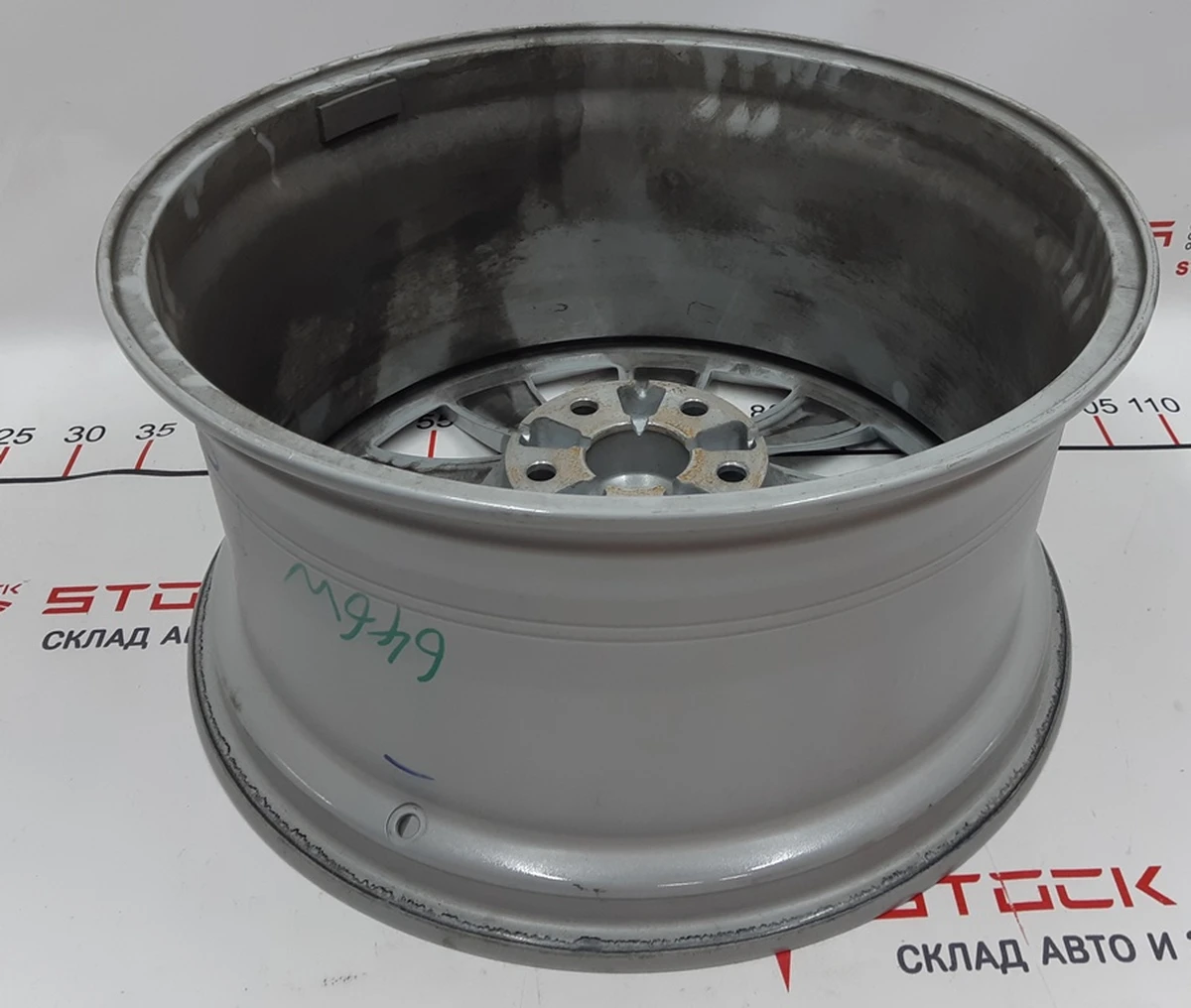 3 Диск колісний задній 20X10.0 J35 - SILVER SLIPSTREAM Tesla model X 1027225-00-B