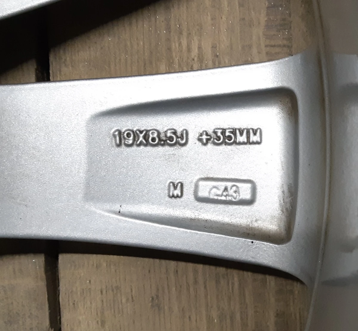 3 Wheel disk 19X8.5 ET35 - CYCLONE set 4 units Tesla model X 1027241-00-B