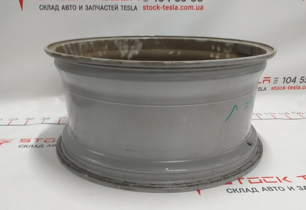 2 Диск колісний передній 20X9.0 J35 - SILVER SLIPSTREAM Tesla model X 1027244-00-A