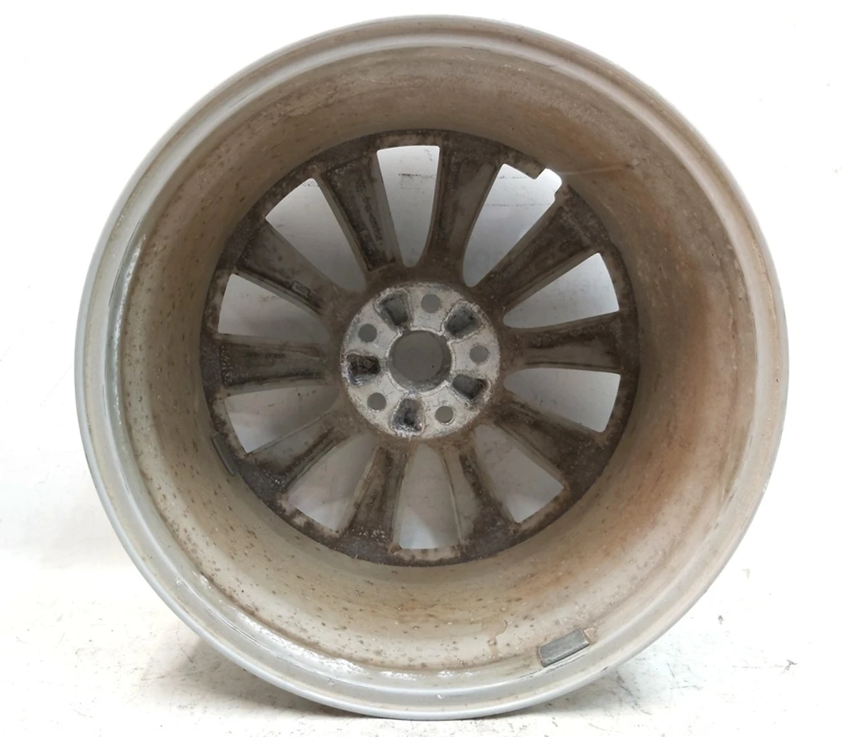 2 Диск колісний задній 20X9.5 ET40 - GREY SLIPSTREAM з пошкодженням Tesla model X 1065204-02-B