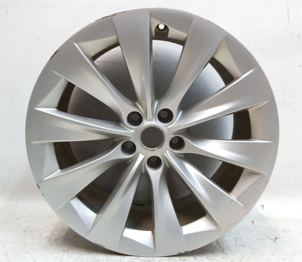 2 Диск колісний задній 20X9.5 ET40 - GREY SLIPSTREAM з пошкодженням Tesla model X 1065204-02-B