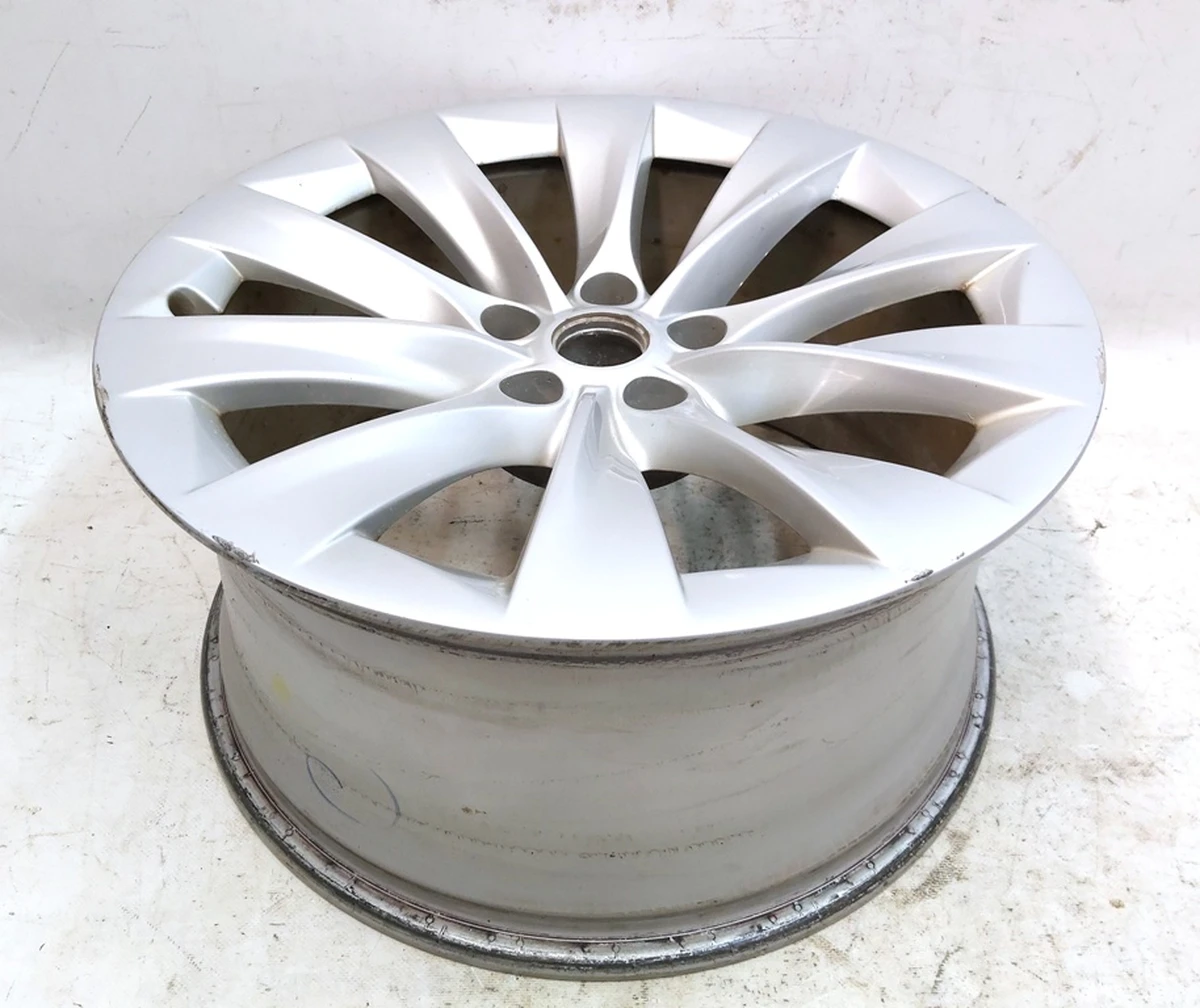 2 WHEEL, 20x9.5 ET40 - GREY SLIPSTREAM GREY - REAR with damage Tesla model X 1065204-02-B