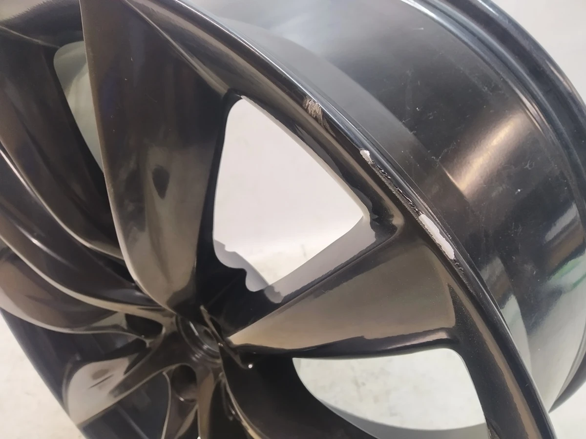 3 Диск колісний передній 22x9.0 J35 TURBINE BLACK (пошкодження) Tesla Model X 1089363-00-C