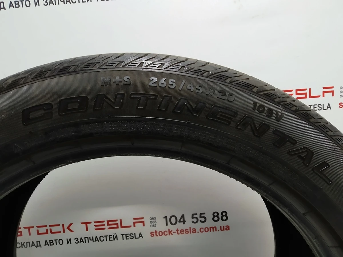 1 Шина 265/45R20 108V A/S CONTINENTAL CROSSCONTACT LX SPORT TIRE Tesla model X 1027256-00-B