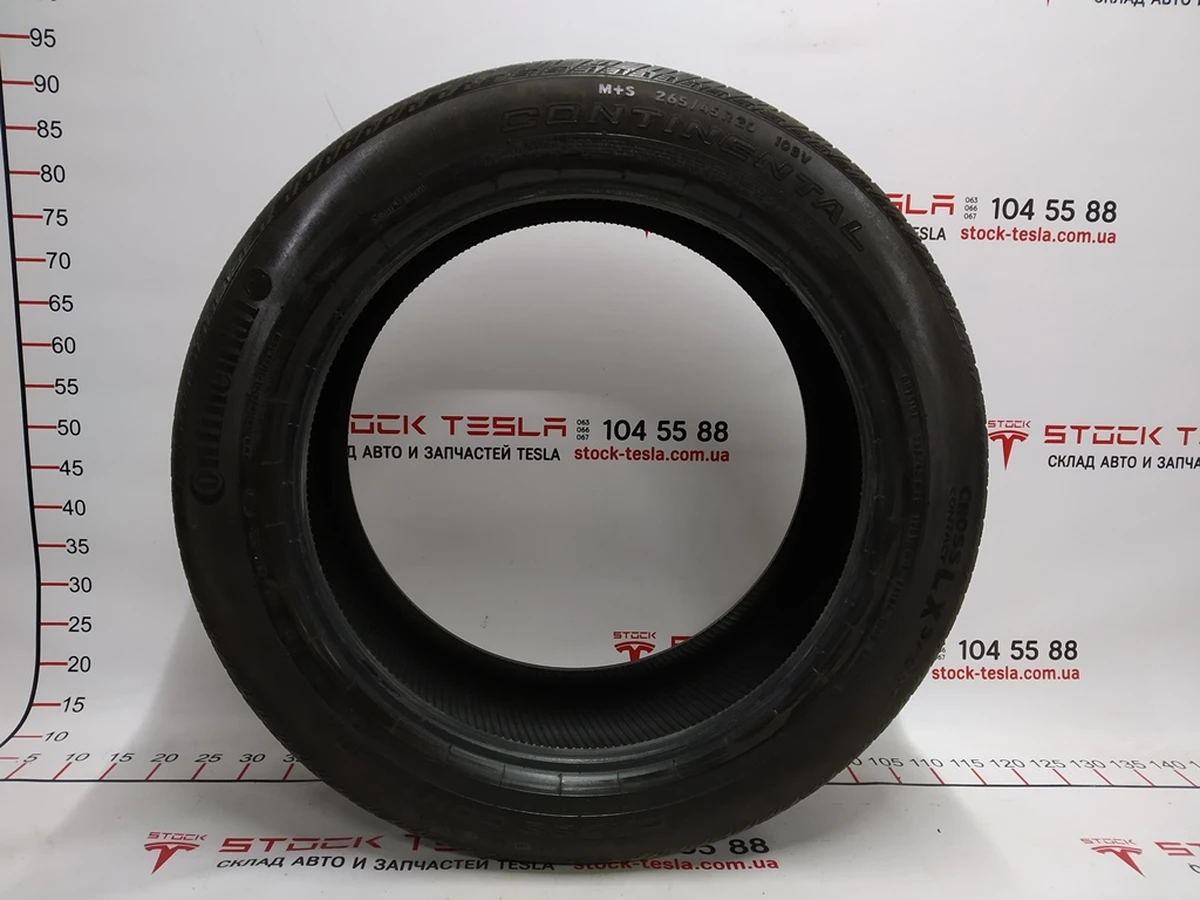 1 275/45 R20 110V A/S CONTINENTAL CROSSCONTACT LX SPORT TIRE Tesla model X 1027257-00-B