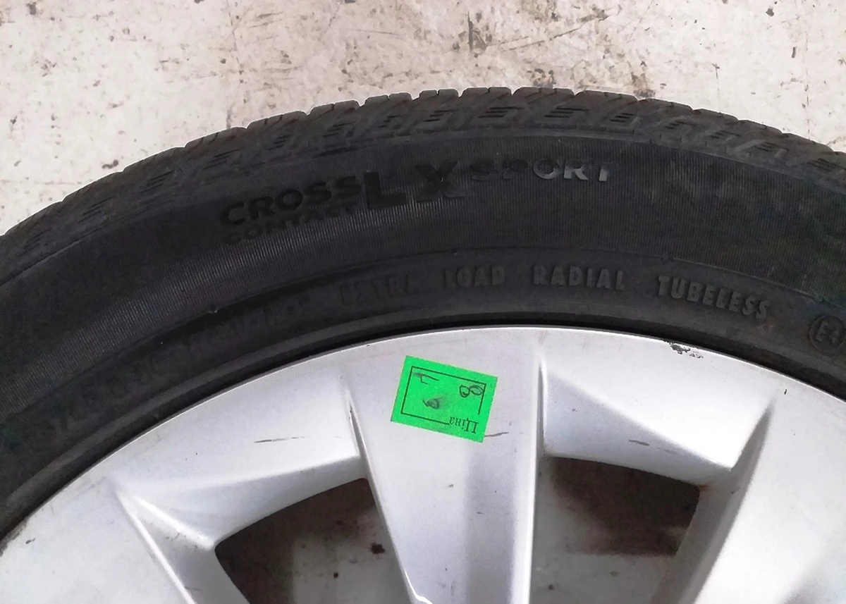 1 275/45 R20 110V A/S CONTINENTAL CROSSCONTACT LX SPORT TIRE Tesla model X 1027257-00-B