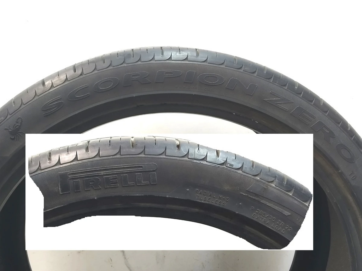 1 285/35R22 106W A/S PIRELLI SCORPION ZERO PNCS TIRE Tesla model X 1027262-00-B