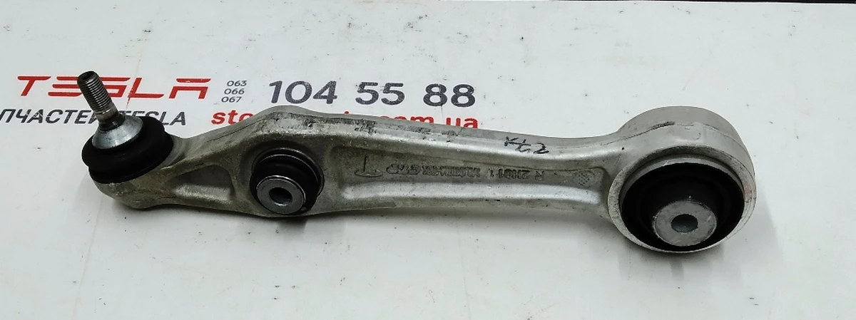 11 Важіль передній нижній поперечний лівий / правий (нового зразка) Tesla model S, model S REST, model X 1027351-00-C