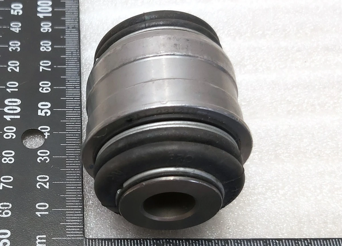6 Сайлентблок рычага нижнего поперечного 47мм (плавающий) усиленный Tesla model S, model S REST, model S Feb 2021,model X Mar 2021, model X 6007997 10