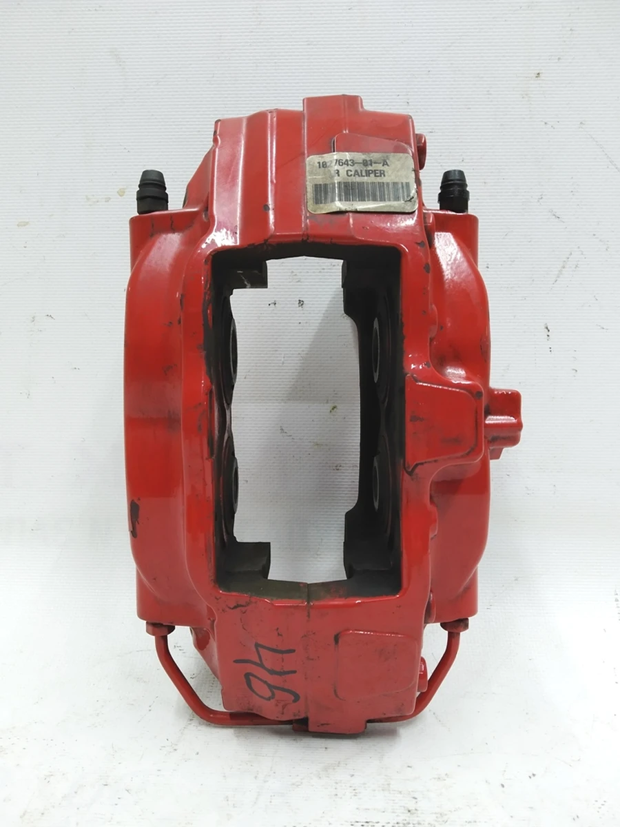 1 Супорт гальмівний лівий задній BREMBO PERF (Mexico) червоний Tesla Model S, Model S REST, Model X 1007888-01, 1078541-01, 6006434-01