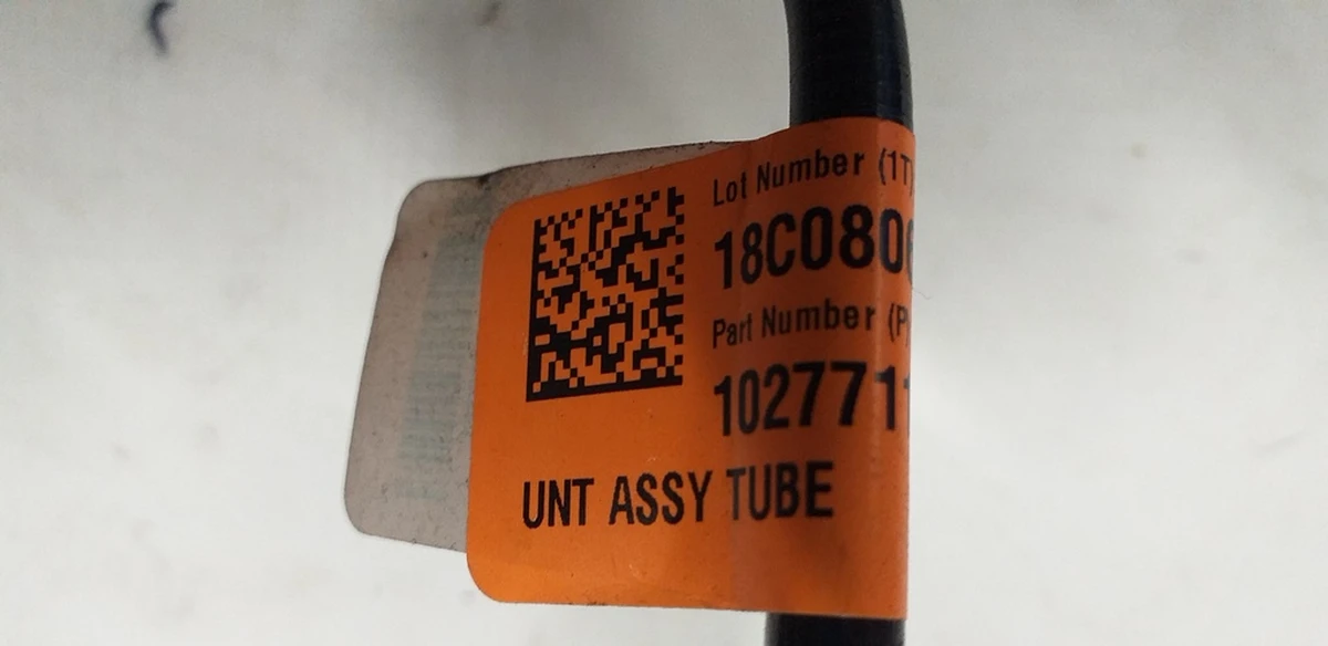 1 Brake line (master cylinder to ABS) first Tesla model X 1027711-00-C