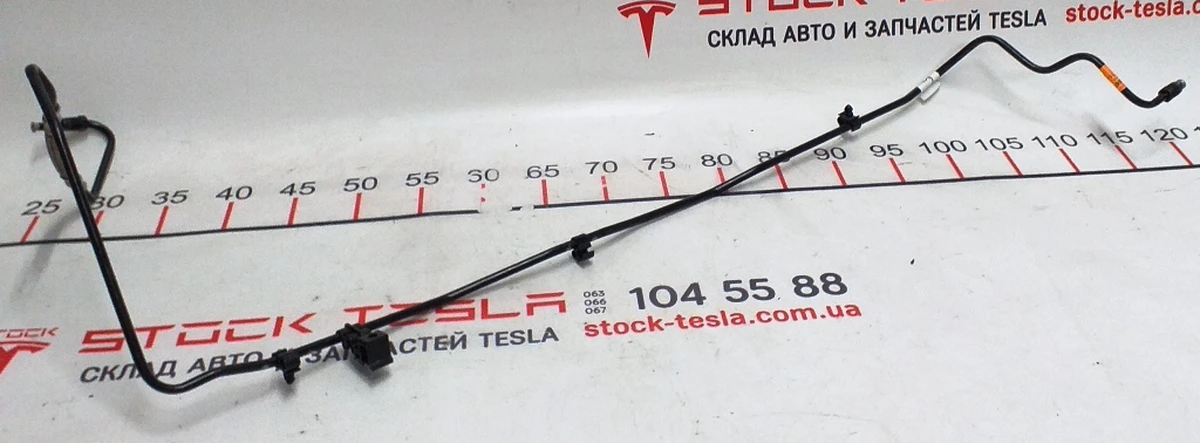1 Brake line (master cylinder to ABS) first Tesla model X 1027711-00-C