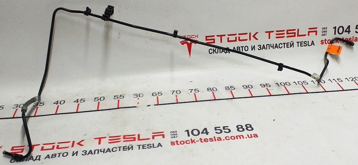 1 Brake line (master cylinder to ABS) first Tesla model X 1027711-00-C