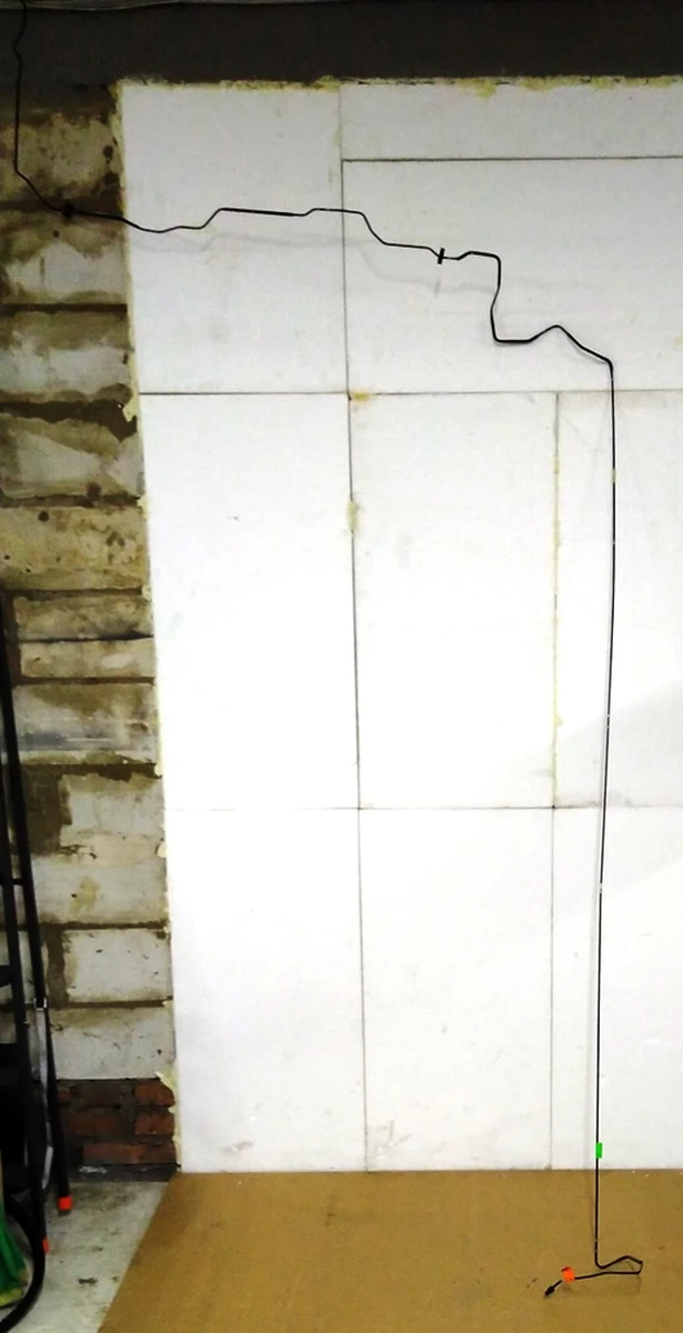 3 Brake line (right rear) Tesla model X 1027713-00-D