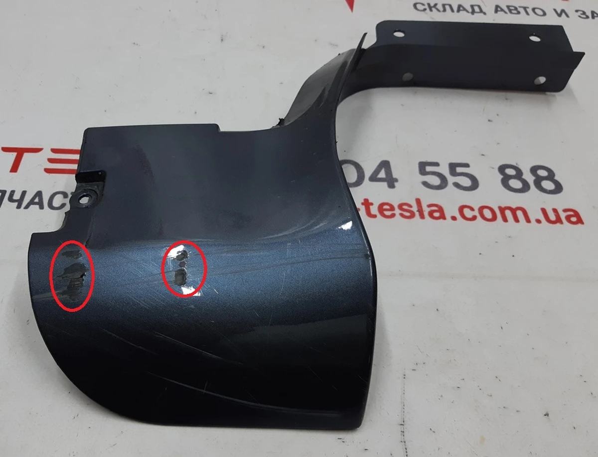12 Обтекатель накладки порога правый (окрашен) PMNG с повреждением Tesla model S REST 1058758-00-A