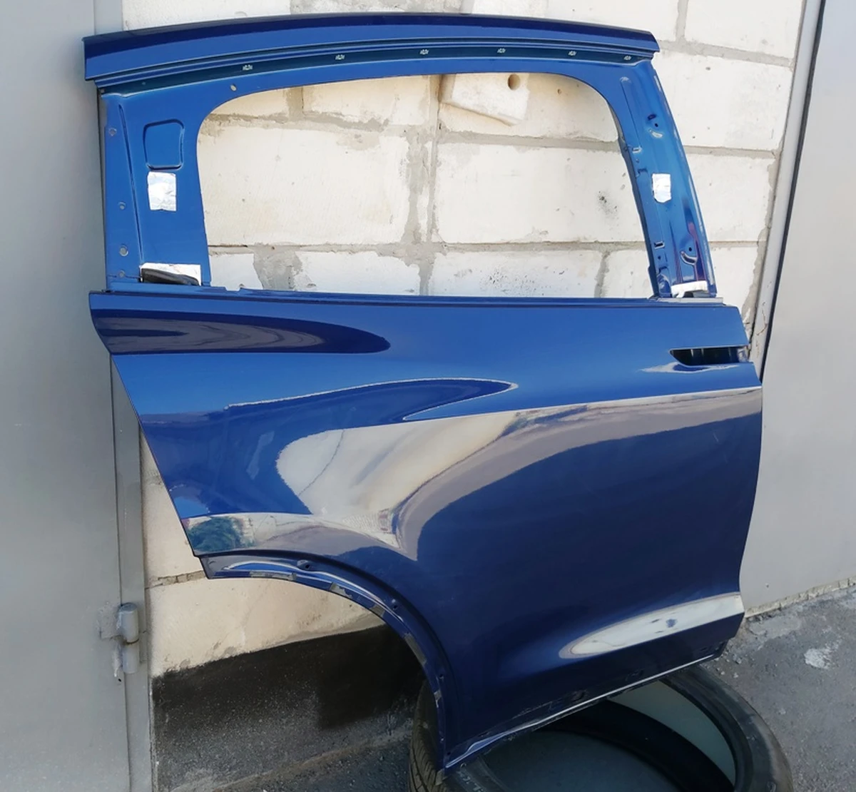 Door back right (metal) PPSB s/h Tesla model X 1069538-13-A