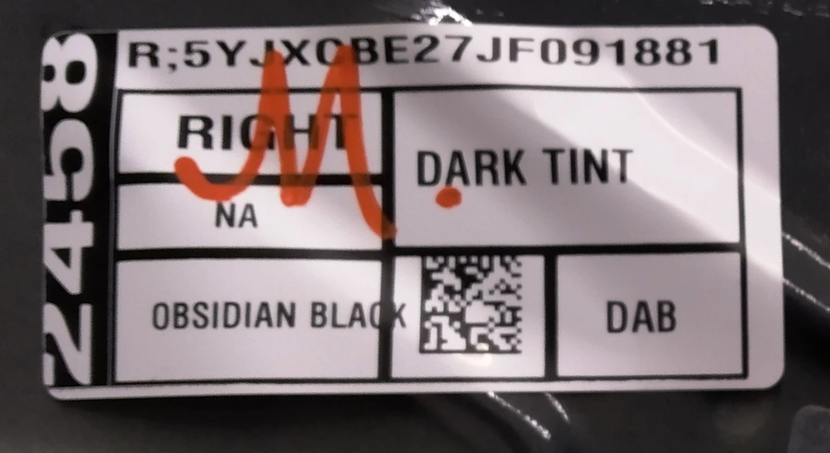 9 Двері задні права (метал) Tesla model X 1069538-E0-A