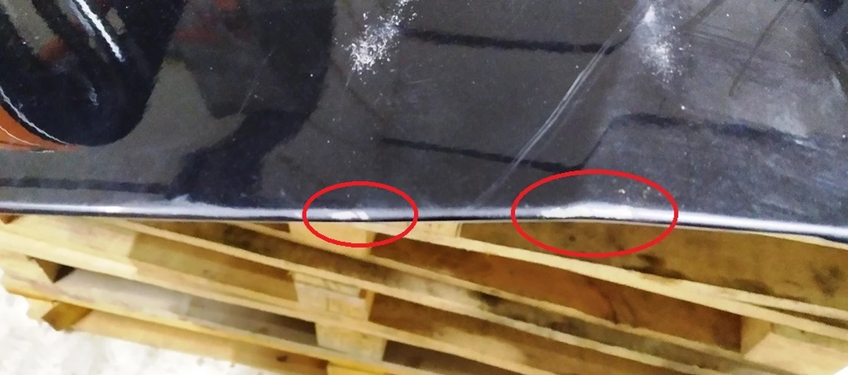 9 Двері задні права (метал) (з пошкодженнями) Tesla model X 1069538-E0-A