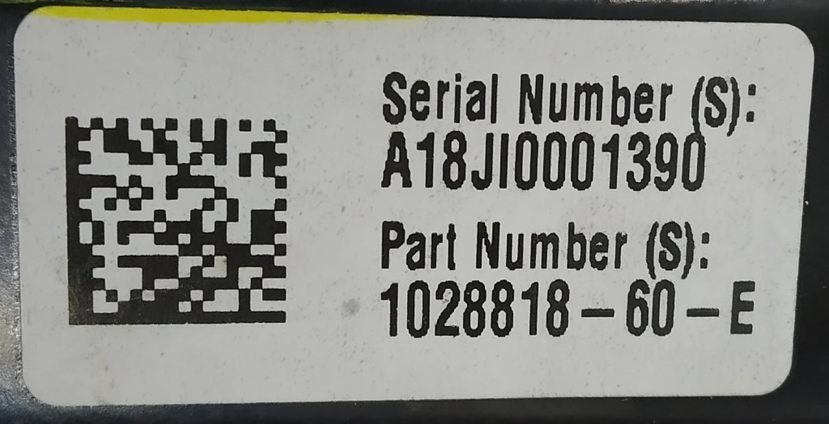 1 Склопідйомник передній лівий Tesla model X 1028818-00-F
