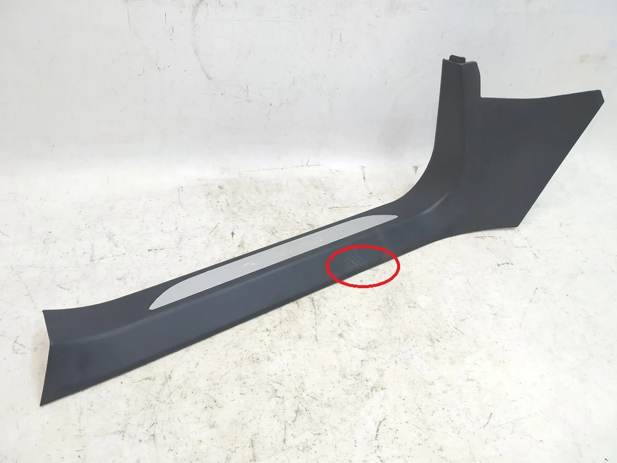 8 Облицювання порога стійки А нижня ліва (зі вставкою) Tesla Model S, Model S REST 1030390-00-F