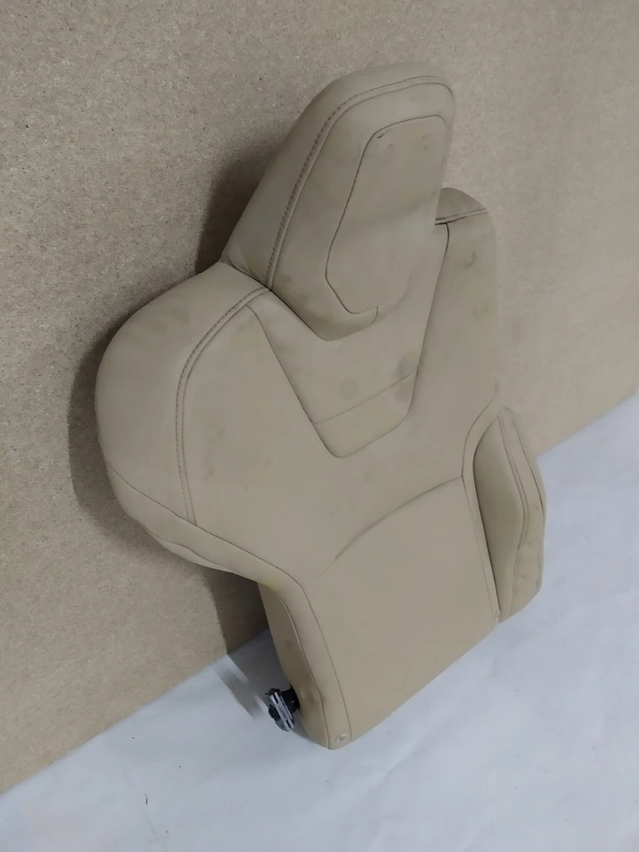 2 Seat backrest 2nd row single PERF TAN Tesla model S 1030484-03-A