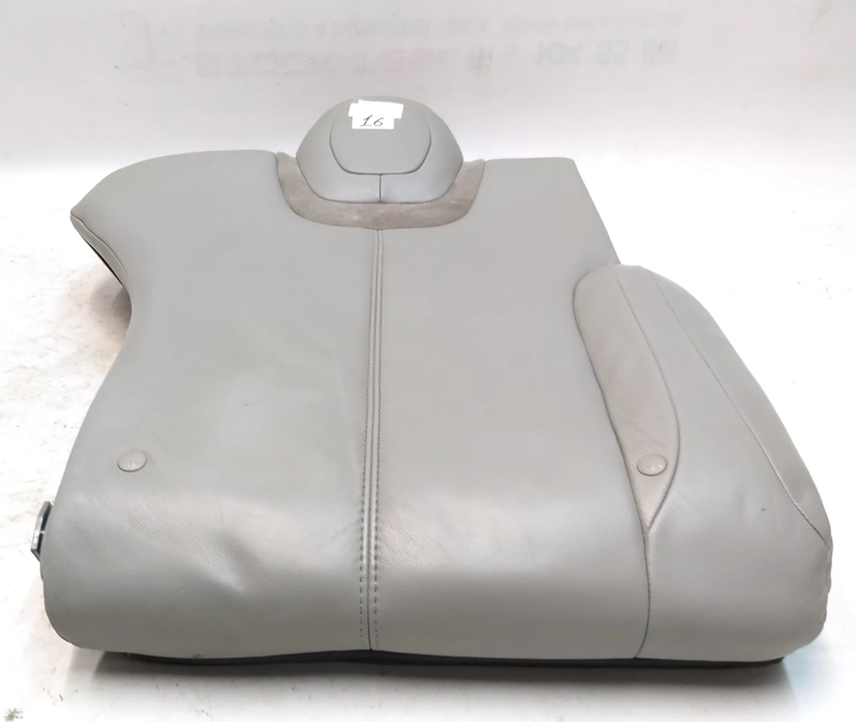 2 Спинка сиденья 2-го ряда одинарного PERF GRAY без подогрева Tesla model S, model S REST 1030484-04-A