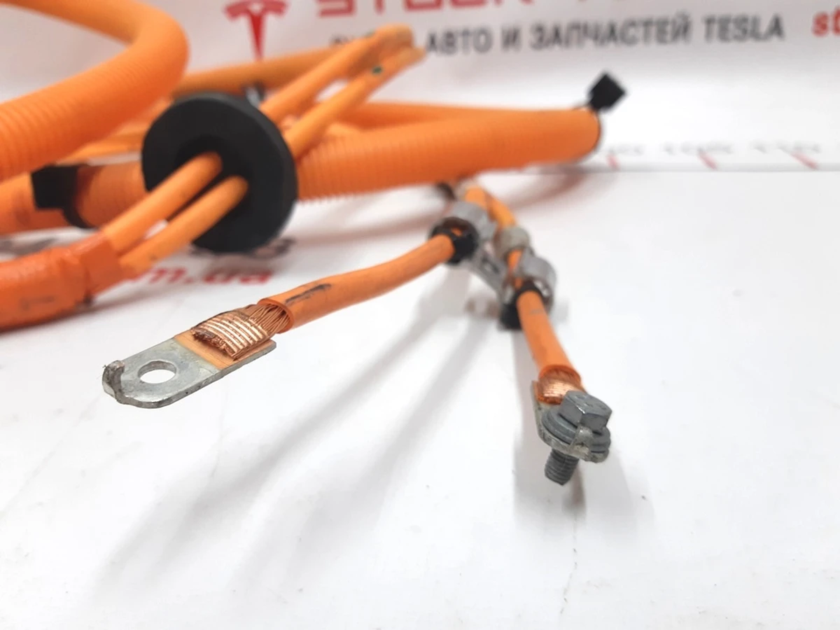 8 Проводка высоковольтная джаншенбокс передний джаншенбокс задний RWD Tesla model S 1030582-00-D