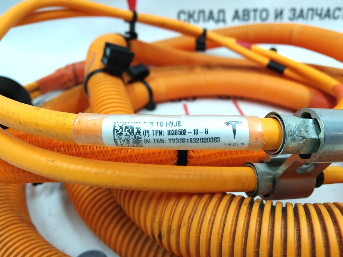 8 Провід високовольтний джаншенбокс передній джаншенбокс задній RWD Tesla model S 1030582-10-G