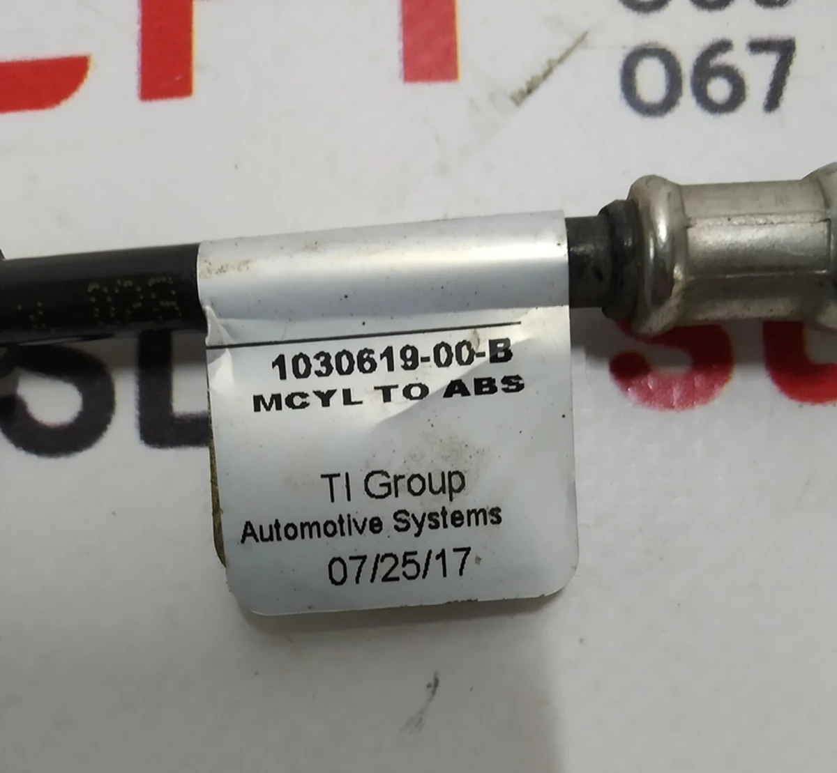 2 AWD Brake Line (Long Hose) Tesla model S REST 1030619-00-Y