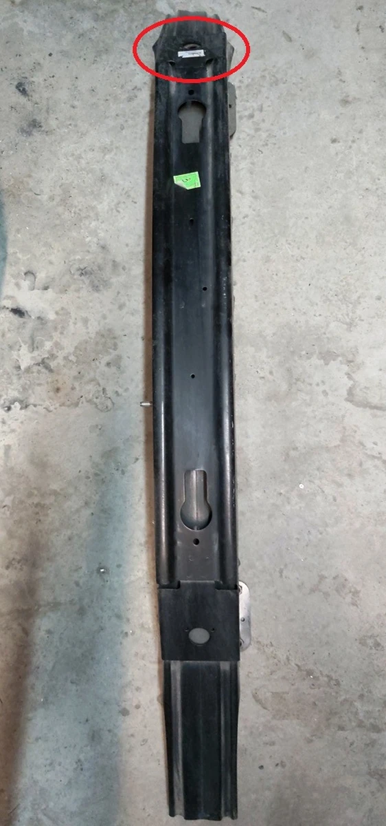 21 Підсилювач бампера переднього RWD (USA) із пошкодженням Tesla model S 1031141-00-B