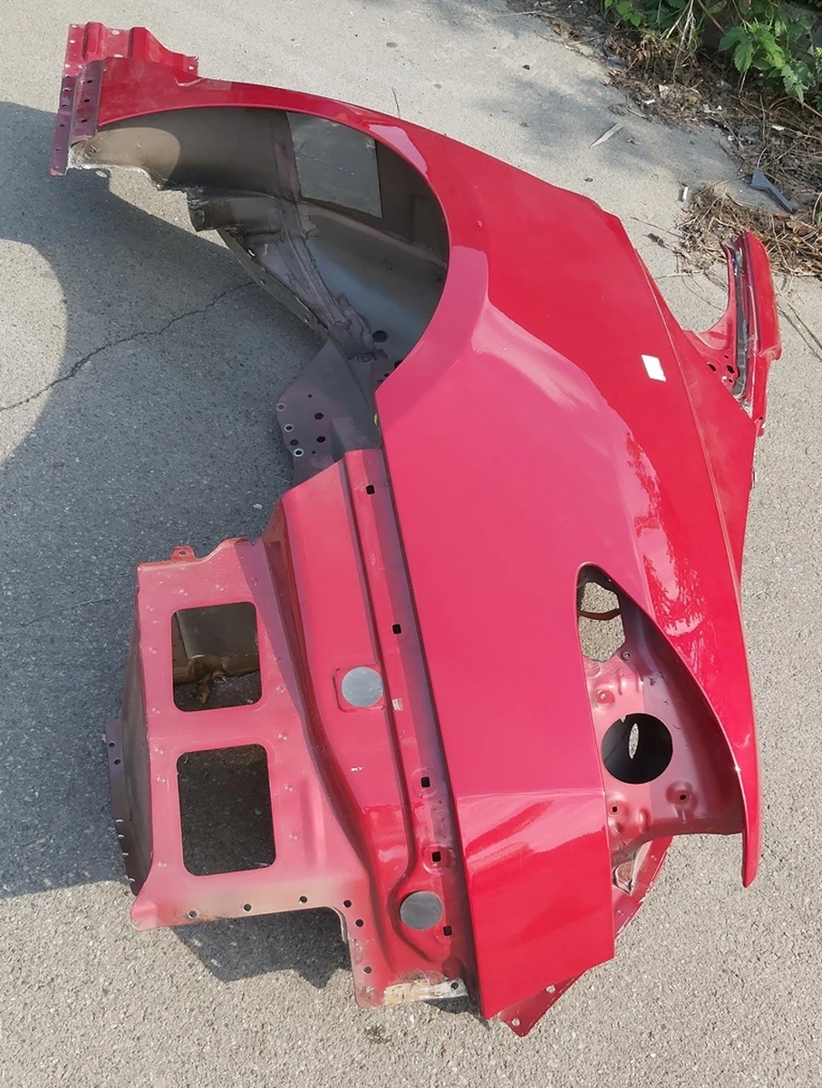 3 Четверть задняя левая крыло большое посадочное место порта зарядки PPMR Tesla model S REST 1031638-S0-A