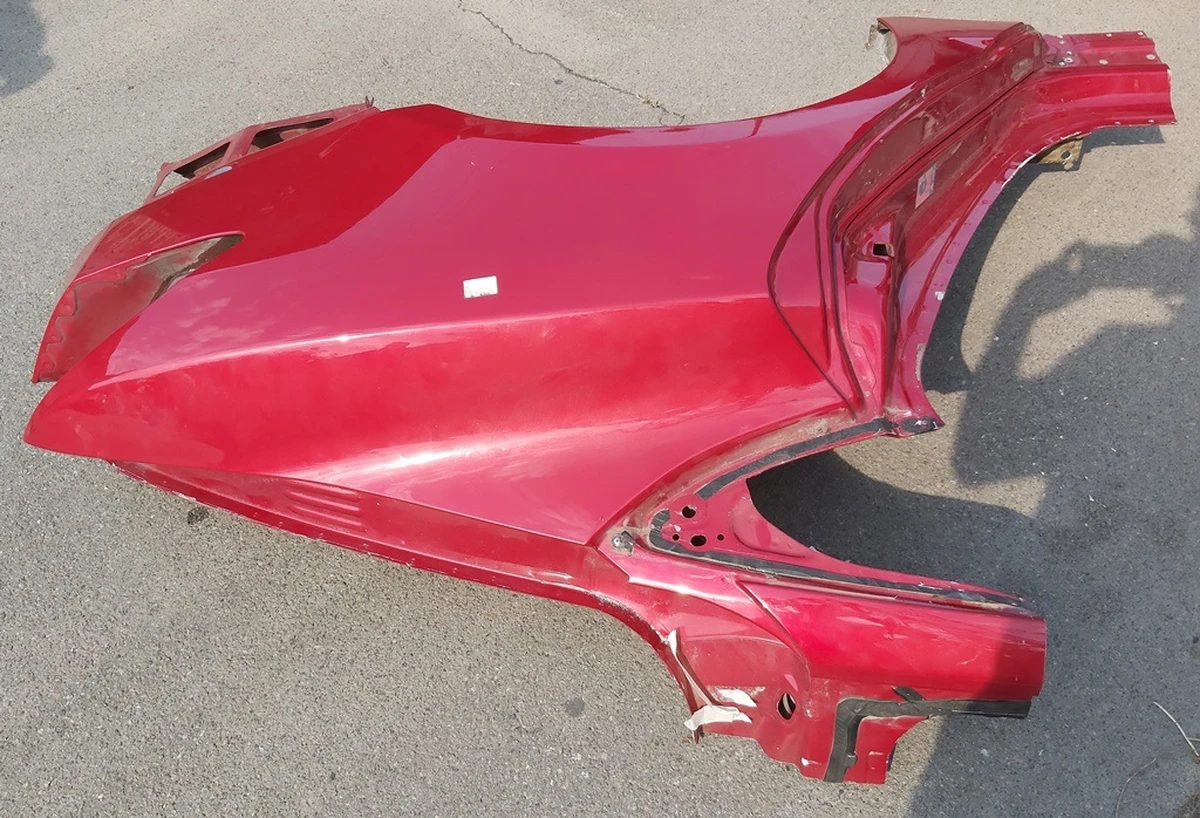 3 Четверть задняя левая крыло большое посадочное место порта зарядки PPMR Tesla model S REST 1031638-S0-A