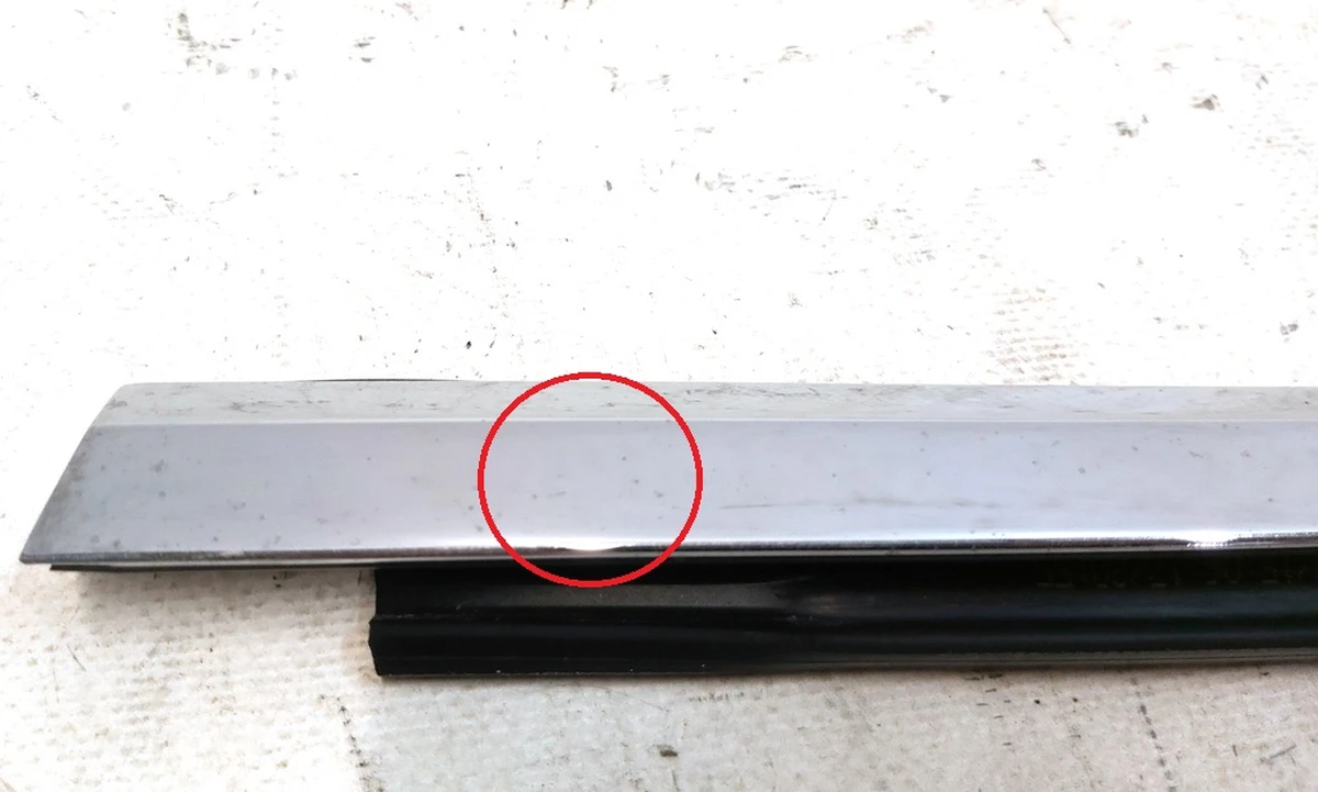 1 OUTER BELT SEAL ASS'Y,LH FR with damage Tesla model X 1032165-88-D