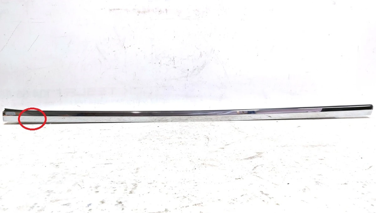 1 OUTER BELT SEAL ASS'Y,LH FR with damage Tesla model X 1032165-88-D