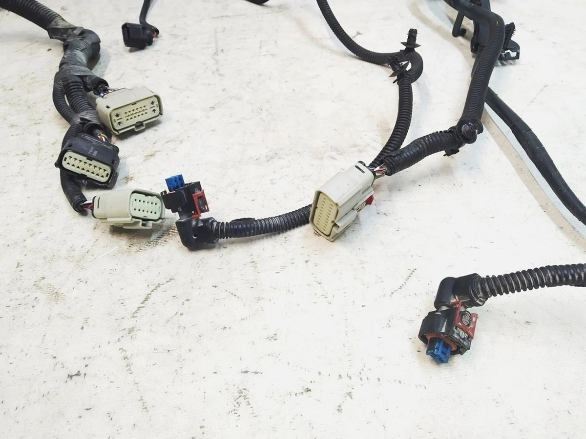 2 Проводка заднего подрамника AWD (воздушная подвеска) Tesla model X 1032448-02-G