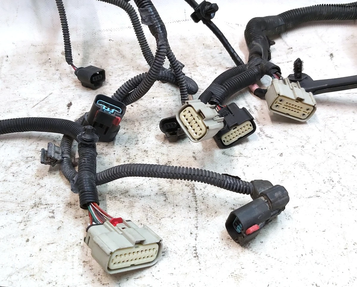 2 Проводка заднього підрамника AWD (повітряна підвіска) Tesla model X 1032448-02-G