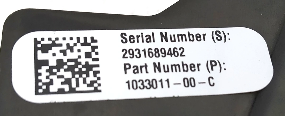 3 Замок капота без датчика Tesla model S, model S REST, mode X, mode 3 1033011-00-G