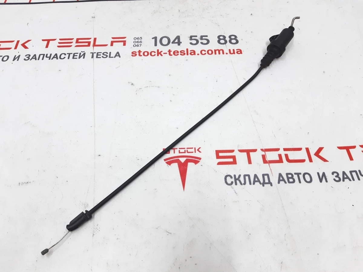 CABLE HOOD LATCH PRIMARY RELEASE (short) 54cm Tesla model S, model X 1061814-00-E