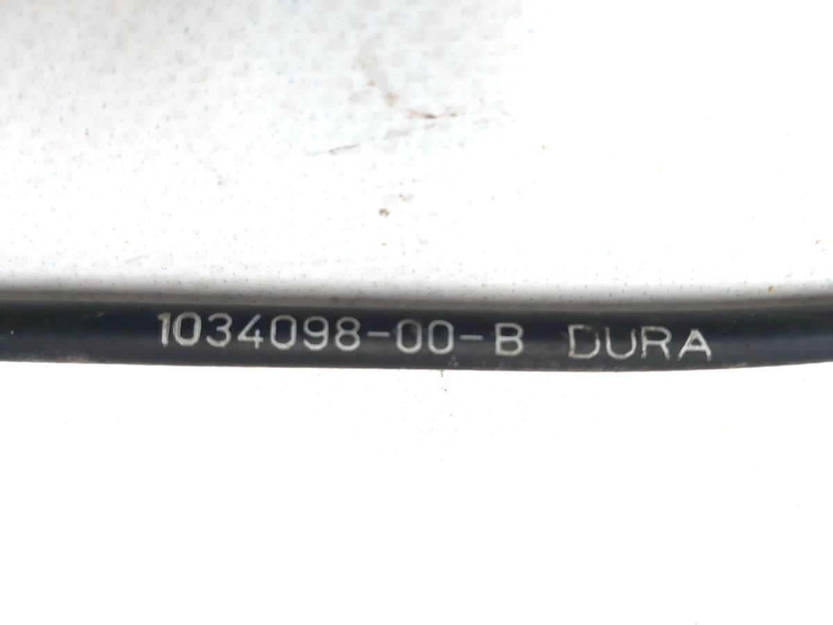 7 Тросик замку капота вторинний (довгий) 117см з ушкодженням Tesla Model S, Model X 1061816-00-E