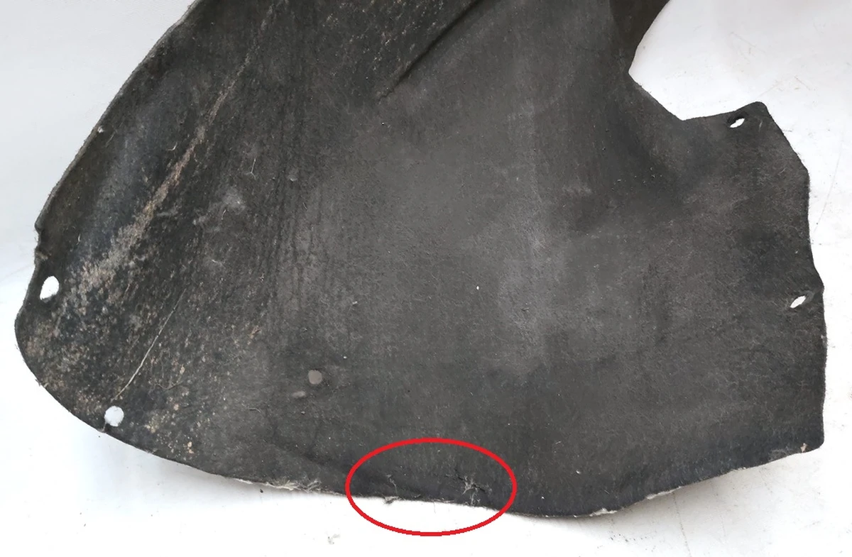 2 LINER-WHEELHOUSE FR RH with damage Tesla model S 1034509-00-D