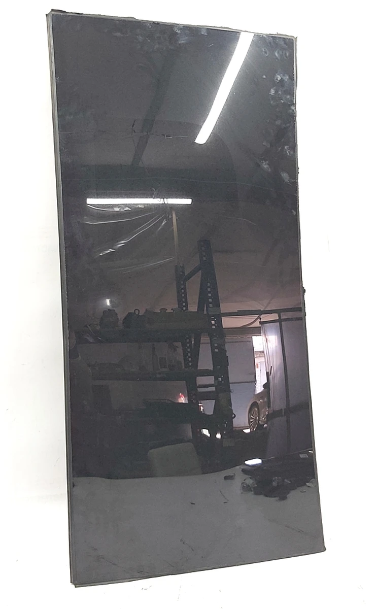 7 Скло верхнє дверей задніх лівих у зборі з пошкодженням ущільнювача по периметру Tesla model X 1034902-00-P